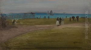 The Evening Walk by James McNeill Whistler