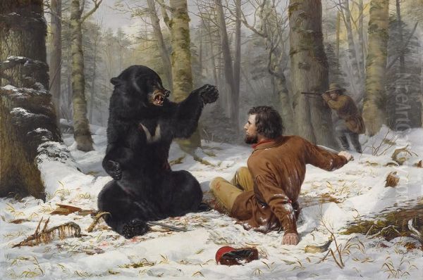 A Tight Fix-Bear Hunting, Early Winter - view 1