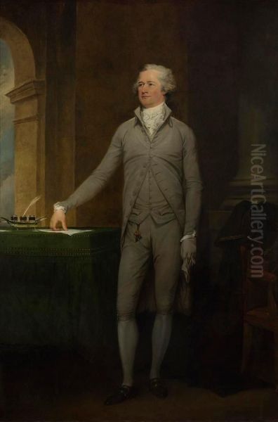 Portrait of Alexander Hamilton - view 1