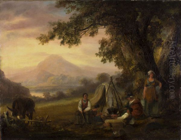 Gypsy Encampment. - view 1