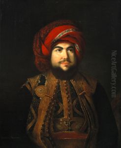 Portrait of Sidi Mohamed Machsen, Governor of Tripoli