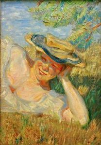 Portrait Maria Marc by Franz Marc