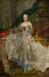 Portret cisarovny Marie Terezie by Franz Anton Palko