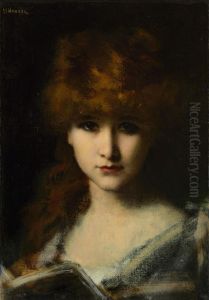 Jeune fille au livre