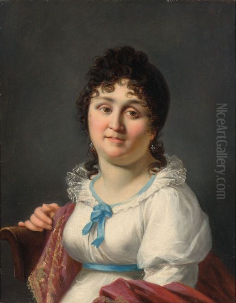 Madame Regnault with a Blue Ribbon - view 1