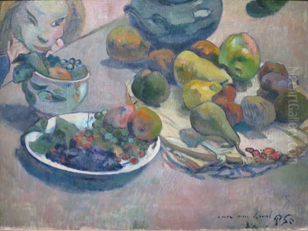 Nature morte aux fruits (dedicacee a Laval) - view 1