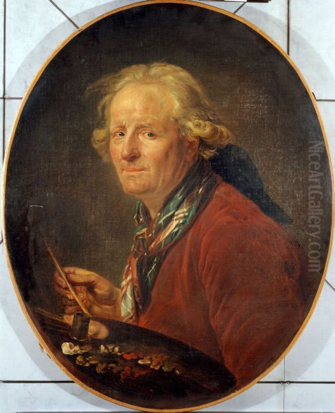 Autoportrait de Nicolas-Bernard Lepicie (1735-1784) - view 1