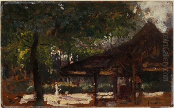 Etude pour le Cercle de l'ile de Puteaux - view 1