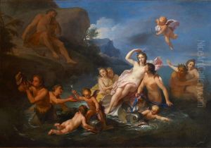 Triumph of Galatea by Louis De Boullogne
