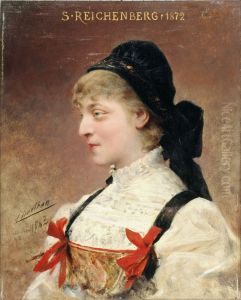 Portrait de Suzanne Reichenberg (1853-1924), societaire de la Comedie-Francaise