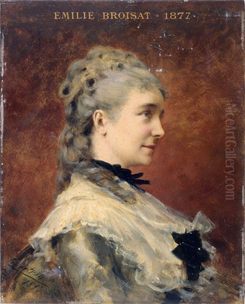 Portrait d'Emilie Broisat (1848-1929), societaire de la Comedie-Francaise, en costume de scene - view 1