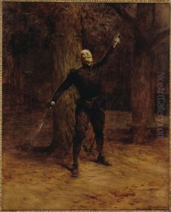 Portrait de Constant Coquelin, dit Coquelin aine (1841-1909), dans le role de Cyrano de Bergerac