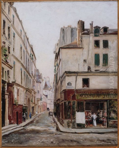 La Rue Hautefeuille - view 1