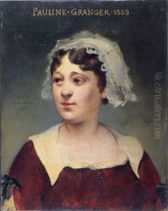 Portrait de Pauline Granger (1833-1913), societaire de la Comedie-Francaise