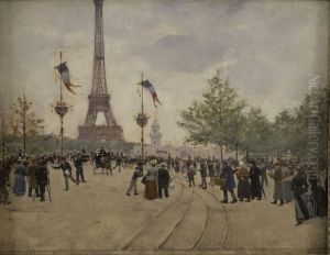Entree de l'exposition universelle de 1889