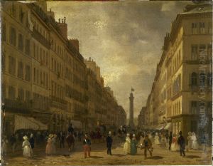 La rue de la Paix by Giuseppe Canella