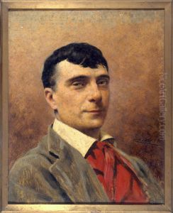 Portrait de Gustave Worms (1836-1910), societaire de la Comedie-Francaise