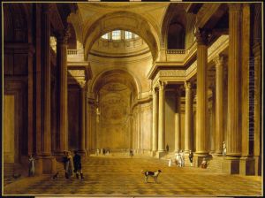 Vue interieure du Pantheon