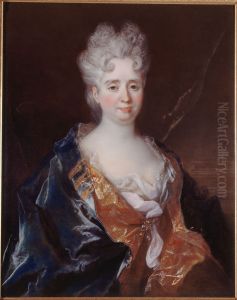 Portrait d'Anne-Therese de Marguenat de Courcelles, marquise de Lambert (1647-1733) Portrait d'Anne-Therese de Marguenat de Courcelles, marquise de Lambert (1647-1733)