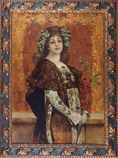Portrait de Sarah Bernhardt (1844-1923), dans "Gismonda" - view 1