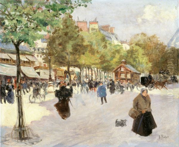 Le boulevard de Clichy - view 1