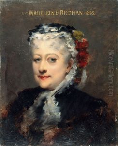 Portrait de Madeleine Brohant (1833-1900), societaire de la Comedie-Francaise