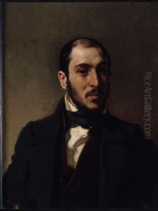 Portrait d'Eugene Laval (1818-1896), architecte
