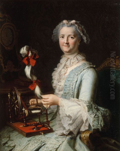 Portrait presume de Francoise-Marie Pouget, seconde femme de Chardin - view 1
