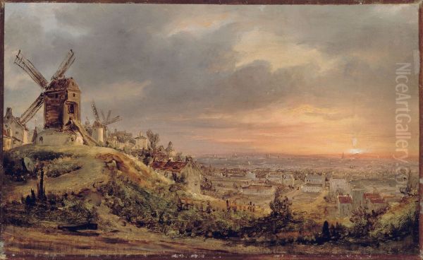 Paris, vu de la Butte Montmartre - view 1