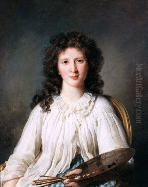 Portrait of Adelaide Binart (1771-1832), epouse Lenoir - view 1