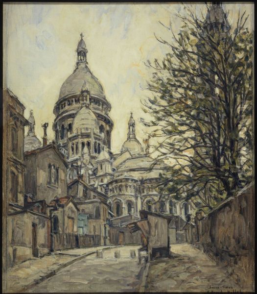 Le Sacre-Coeur a Montmartre - view 1
