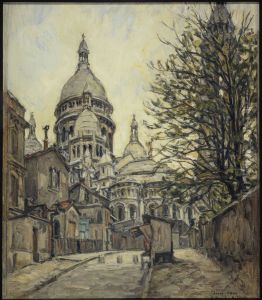 Le Sacre-Coeur a Montmartre by Germain David-Nillet