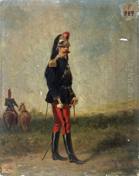 Portrait d'un officier de cuirassiers - view 1