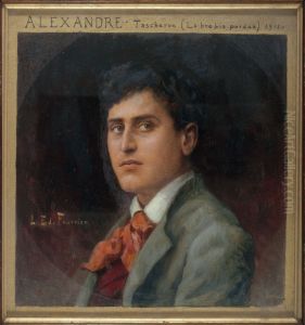 Portrait de Rene Alexandre (1885-1946), societaire de la Comedie-Francaise, dans le role de Tascheron de "La Brebis perdue"