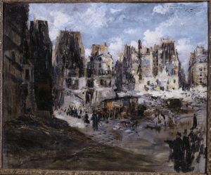 Le percement de l'avenue de l'Opera