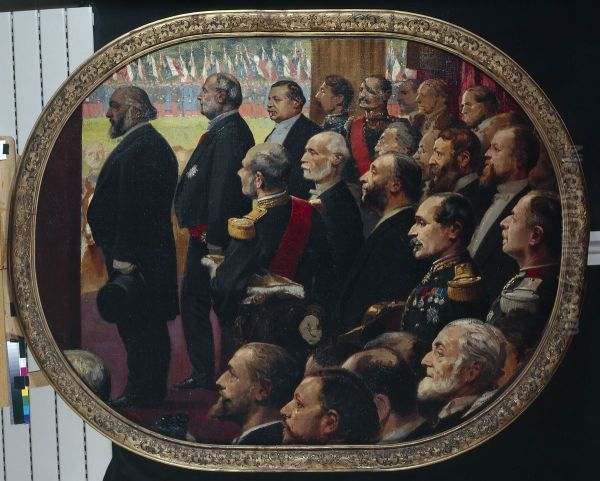 La distribution des drapeaux, le 14 juillet 1880 - view 1