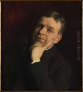 Constant Coquelin, dit Coquelin aine (1841-1909), societaire de la Comedie-Francaise by Charles Giron