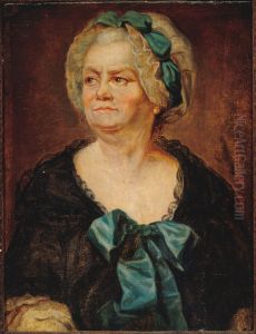 Portrait presume de Madame Ducreux, la mere de l'artiste Anciennement identifie comme celui de Marie Louise Mignot (1712-1790), dite Madame Denis, niece de Voltaire by Joseph Ducreux