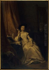 Portrait d'une actrice (Mme Volnys ?) Portrait d'une actrice (Mme Volnys ?)