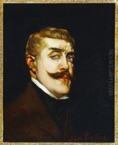 Portrait de Jean Lorrain (1855-1906), ecrivain by Antonio De La Gandara