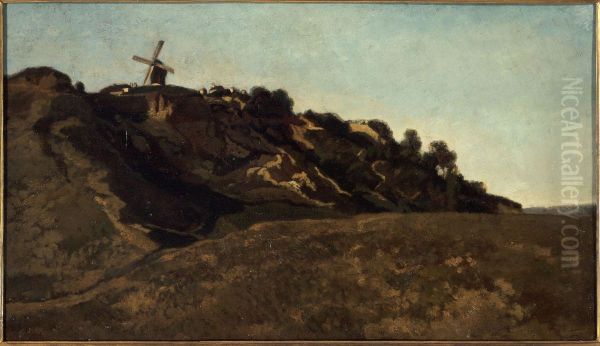 Vue de Montmartre, vers 1848 - view 1
