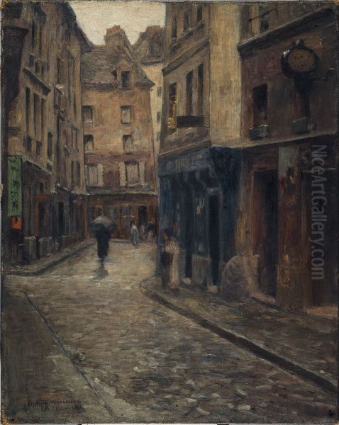 La rue de Lanneau Effet de pluie - view 1