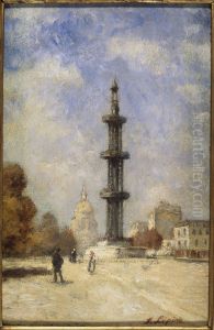 Le puits artesien de Grenelle, (place de Breteuil) Le puits artesien de Grenelle, (place de Breteuil)