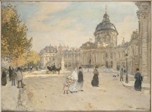 L'Institut by Jean-Francois Raffaelli