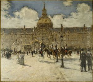Les Invalides by Jean-Francois Raffaelli