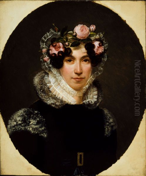 Portrait de Madame Bernard-Leon, epouse de l'acteur - view 1