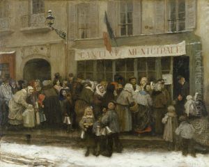 Cantine municipale pendant le siege de Paris (1870-1871)