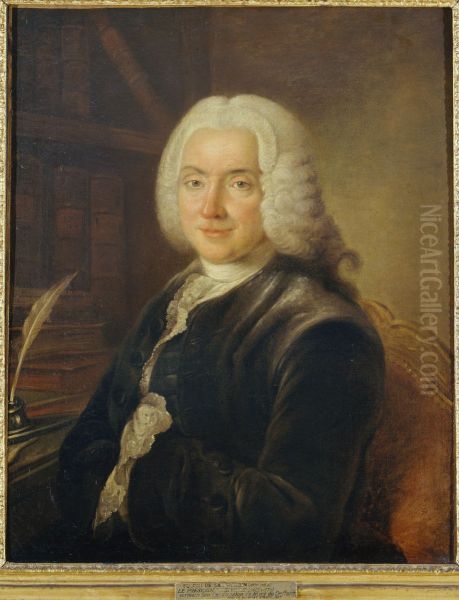 Portrait du president Charles-Jean-Francois Henault (1685-1770), magistrat, membre de l'Academie francaise - view 1