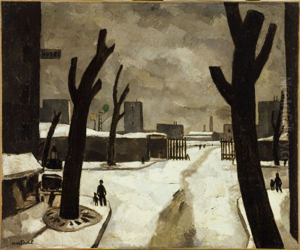 Neige (poterne de la plaine), 1926 - view 1