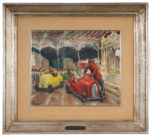 Manege d'autos tamponneuses by Roman Jarosz